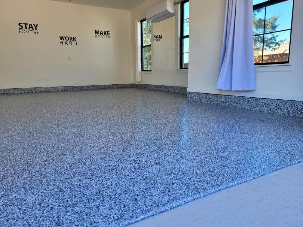 Epoxy floor finish