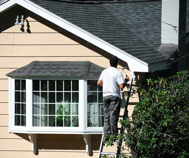 Latest exterior painting project